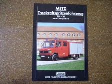 Feuerwehr-Prospekt - "METZ