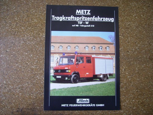 Feuerwehr prospekt metz - feuerwehr-prospekt, "metz