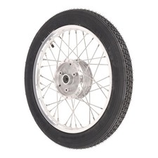 Komplettrad 1,50x16 Zoll für SIMSON DUO, KR51, S50 - polierte Alufelge
