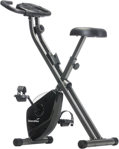 Klappbarer heimtrainer mit - klappbarer,
