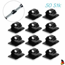 50X Kabelhalter Klebesockel