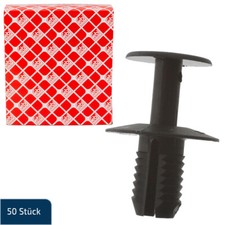 50x febi Spreizniete Befestigung Karosserie für BMW MERCEDES SMART VOLVO