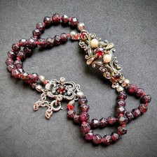 Vintage Granat Tracht Armband