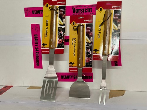 3er set grandhall bbq - 3er, spachtel