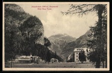Ansichtskarte Schluderbach /Ampezzotal, Hotel Hans Pioner 