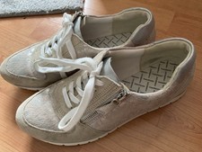 Medicus Schuhe sandfarben mit Glanz - Größe 7