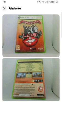 Xbox 360 box lips spiel - xbox,