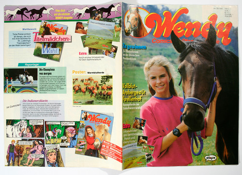 Wendy mädchen pferde comic - wendy,