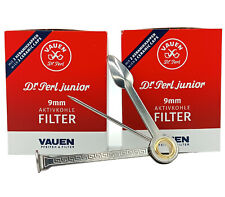 raupir Set 2 x 40 Filter Vauen Dr.Perl Junior Pfeifenbesteck Pfeifenstopfer