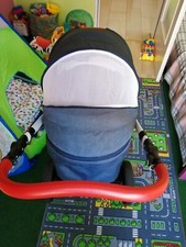 Wózek Adamex 2w1, foteliki dziecięce ze stacjami bazowymi Cybex, śpiwór.