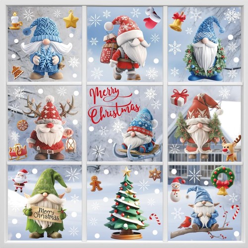 Weihnachts fensterbilder gnom - weihnachts,