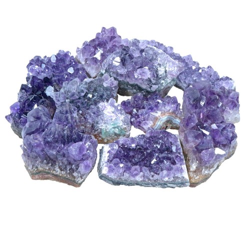 Kleine amethyst kristalle - kleine, |