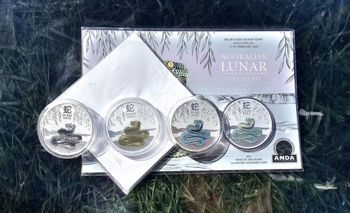 Lunar münz set oz year - 4, 1