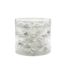 Glas Christbaumkugeln im 24er