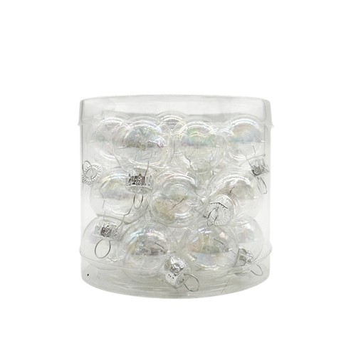 Glas christbaumkugeln 24er - christbaumkugeln, im