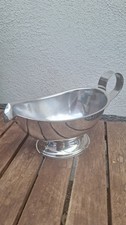 Sauciere Alfra Alessi Buffet Soße Edelstahl Italy Vintage