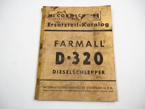 Cormick 320 d320 - mc, farmall