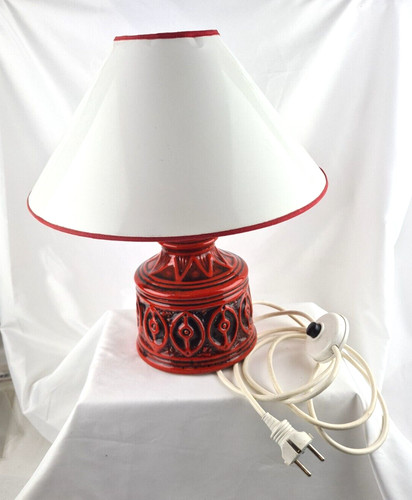 Vintage keramik lampe evt - lampe,