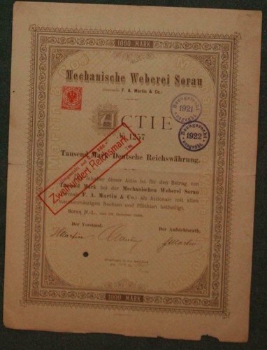 Mechanische weberei sorau - mechanische,