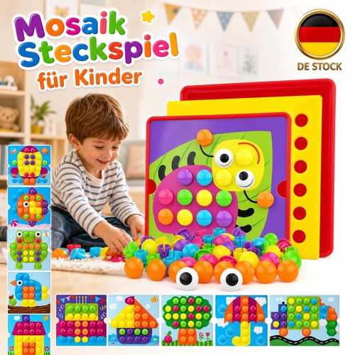 Bilder mosaik steckspiel - 12,