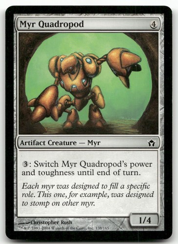 Myr quadropod 138 fifth - myr, #138