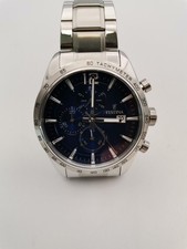 Festina Herrenuhr Chronograph 5 Bar Analog Chrono Datum Silber F16759/3
