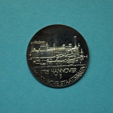 Medaille Preussische Staatsbahn 1705 Hannover T 3 PP (M5383
