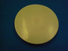 NEW 8" WHITE HUB CAP FITS