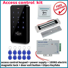 Außen Tür Zugangskontrolle System Kit RFID Zugangskontrolle Tastatur Touch Panel