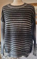 Pullover grau/schwarz Gr. M -