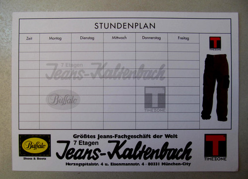 Jeans kaltenbach timezone - (timezone, /