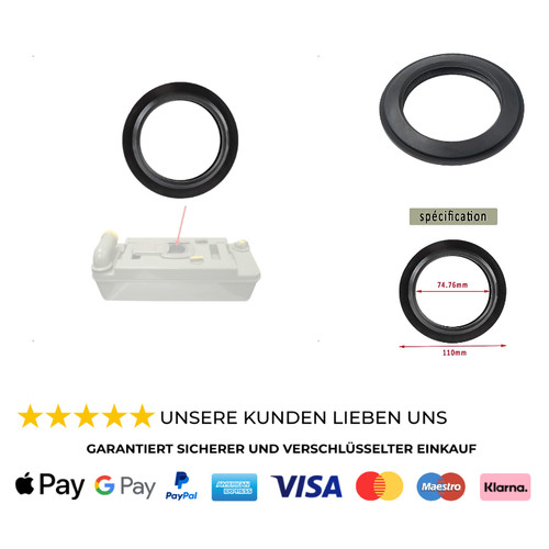 Lippendichtung kompatibel - wc-lippendichtung,