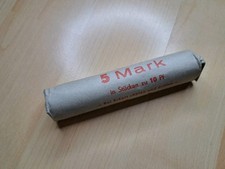 DDR Münzrolle 5 Mark 10