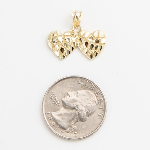 10k gelbgold nugget anhänger - 10k,