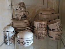 Rosenthal Kaffeeservice 21 tlg Eulenspiegel Wiinblad Form ohne Namen Porzellan