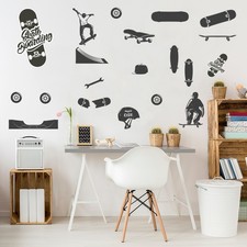 DIN A4 Wandtattoo Teenager