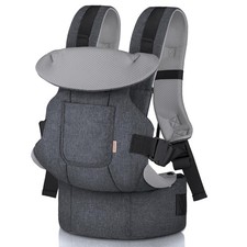 GAGAKU Ergonomische Babytrage für Babys Kleinkinder 0-36 Monate unter 15 kgs DE