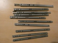 10 x Schubladenführung Schublade Führung Metall Schubladenschiene