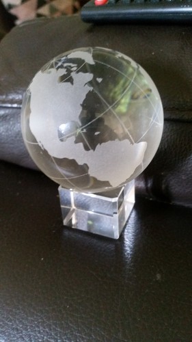 Glas globus weltkugel auf - weltkugel,