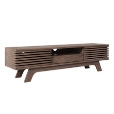 TV Lowboard TV-Schrank Sideboard mit Schublade, 2 Türen und Offenes Fächer