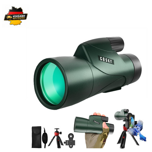 Gosky 12x55 monokular bak4 fmc - 12x55,
