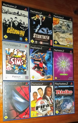 Ps2 spiele paket - 9x,