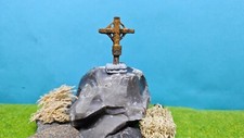 Gipfelkreuz für Diorama fertig Eisenbahn Feldbahn 1:160 (Spur N) mit Echtrost