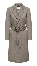 ONLY  Mantel Gr. L, mit BAUMWOLLE braun/beige Neuwertig 