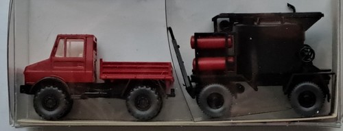 Unimog 1700 mit teerkocher - u,