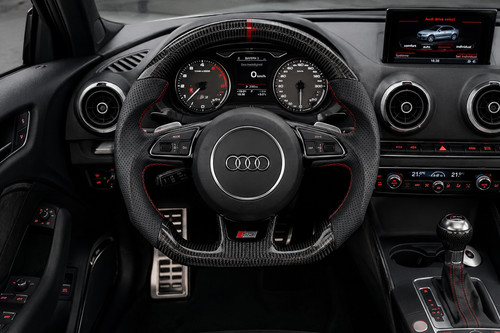 Audi carbon lenkrad form - carbon, d-form