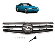 Sport kühlergrill schwarz - kühlergrill,