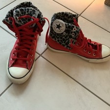 Converse All Star Sneaker Chucks rot Gr. 39 /6 LEO, Psychobilly Rockabilly Punk 