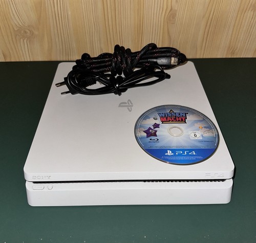 Playstation slim glacier - playstation, 4