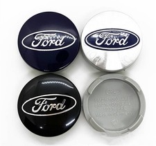 4X 54mm NABENKAPPEN Radnabenkappen für FORD Felgendeckel Allufelge Wheel Caps